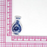 10pcs Vintage Porcelain Charms Chinese Style Earring Bracelet Keychain Pendants