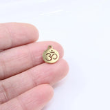 10pcs Moon/Star Stainless Steel Charm Pendant DIY Jewelry Set