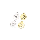 10pcs Moon/Star Stainless Steel Charm Pendant DIY Jewelry Set