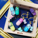 Flat Pills Silicone Epoxy Resin Mold - Jewelry Earring Mold