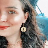 6pcs Raw Brass Textured Moon Phases Charms Celestial Pendant DIY Jewelry Making