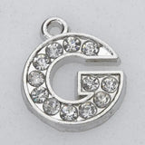 Letter Pendant 1,5 cm Personalized Initial Necklace