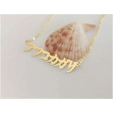 Japanese Name Necklace Personalized Hiragana Katakana Stainless Steel