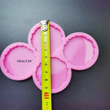 Irregular Round Phone Grip Epoxy Resin Mold DIY Crafts Mold