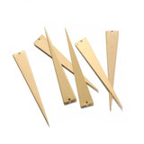 10pcs Raw Brass Triangle Charms Blank Pendant DIY Jewelry Making Component