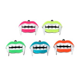 10 Pcs Halloween Mouth Charms Flatback Acrylic Fangs for DIY Jewelry