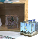 Cube Specimen Tabletop Ornaments Epoxy Resin Mold Home Decoration Silicone Mould