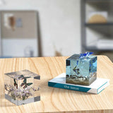 Cube Specimen Tabletop Ornaments Epoxy Resin Mold Home Decoration Silicone Mould