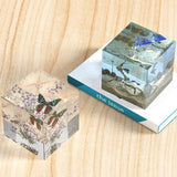 Cube Specimen Tabletop Ornaments Epoxy Resin Mold Home Decoration Silicone Mould
