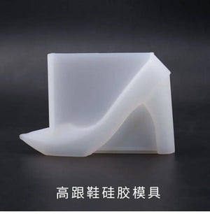 Crystal Shoe Mold High Heel Resin Mold for Jewelry Making