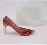 Crystal Shoe Mold High Heel Resin Mold for Jewelry Making