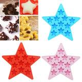 5 Star Silicone Ice Cube Tray Mold Mini Pendant Resin Casting Mold