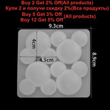 Mickey Head Silicone Mold for Epoxy Resin DIY Craft