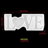 DIY Family Love Resin Word Mold for Home Decor