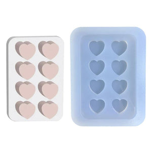 Silicone Quicksand Decoration Molds Filler Cherry Letter Star Keychain Mold