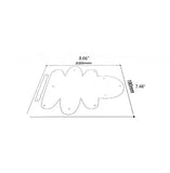 Leather Craft Mini Bag Coin Purse Sewing Pattern Stencil Set