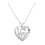 To My Amazing Mom Necklace Thank You & Love You with Box Necklace Card