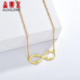 Personalized Infinity Pendant Necklace Jewelry Gift