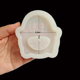 Silicone Epoxy Resin Mold No Face Man Shape Jewelry Tools