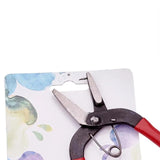 Jewelry Pliers Hole Punch Red DIY Jewelry Making Crafts Supplies Tools