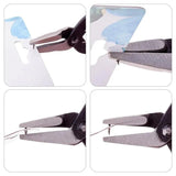 Jewelry Pliers Hole Punch Red DIY Jewelry Making Crafts Supplies Tools