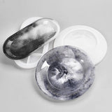 Silicone Mold Oval Plate Epoxy Resin Mould