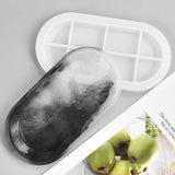 Silicone Mold Oval Plate Epoxy Resin Mould