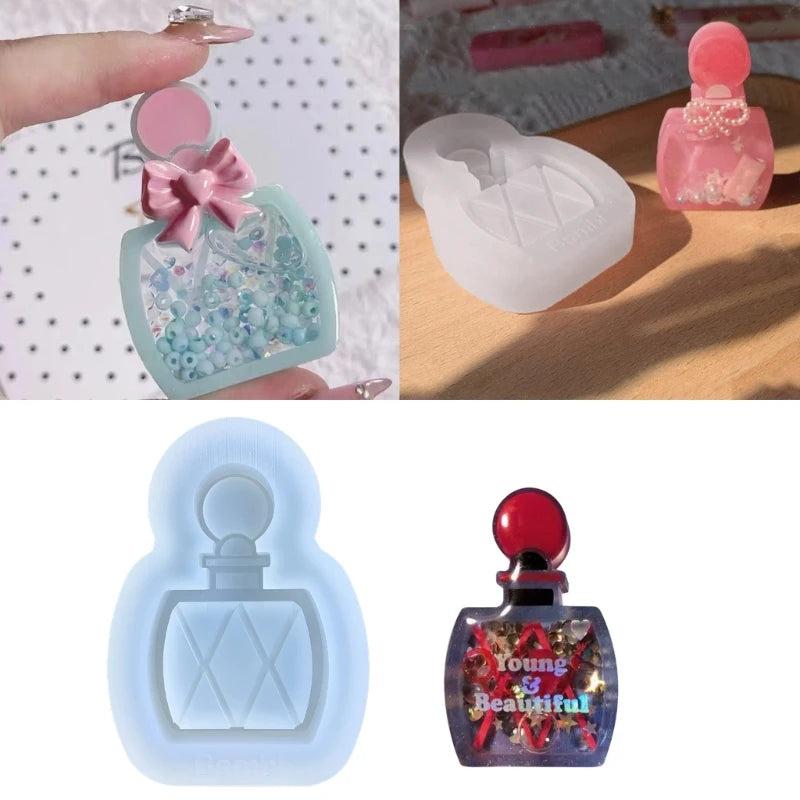 Resin Casting Shaker Mold for Pendant Keychain Making