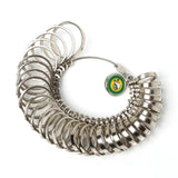 Metal Finger Ring Size Gauge Jewelry Tools