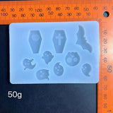 Halloween Silicone Resin Mold for DIY Keychain Pendant