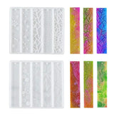 Rectangle Bookmark Resin Molds DIY Casting Tassels Ornaments