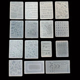 Epoxy Resin Silicone Shaker Mold for Jewelry Making