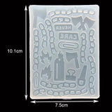 Epoxy Resin Silicone Shaker Mold for Jewelry Making