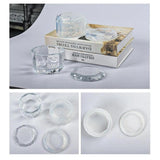 Silicone Mold Trinket Container Clear Round Pen Holder Resin Casting Molds