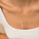 Custom Name Necklace Stainless Steel Letter Neckchain