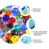 600pcs Crystal Round Briolette Beads for Jewelry Making
