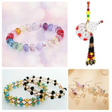 600pcs Crystal Round Briolette Beads for Jewelry Making