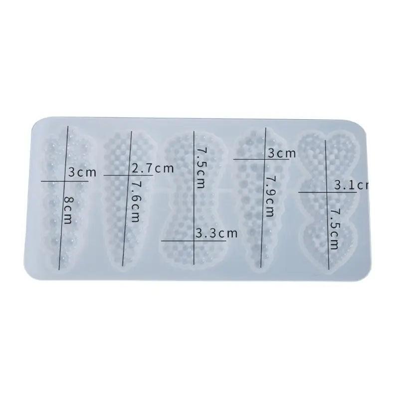 Hair Pin Resin Mold DIY Art Crafts Casting Silicone Mould