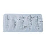 Hair Pin Resin Mold DIY Art Crafts Casting Silicone Mould