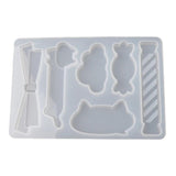 Hair Pin Resin Mold DIY Art Crafts Casting Silicone Mould