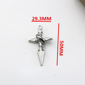 4pcs Alloy Cross Charms for Jewelry Making DIY