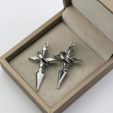 4pcs Alloy Cross Charms for Jewelry Making DIY