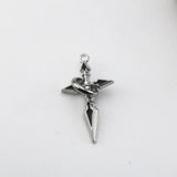 4pcs Alloy Cross Charms for Jewelry Making DIY