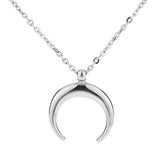 Stainless Steel Moon Chain Necklace For DIY Jewelry Making