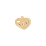 4pcs Stainless Steel Earrings Stamping Blank Tags Pendants DIY Charm Jewelry