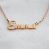 Personalized Stainless Steel Name Necklace for Men and Women