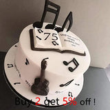 Silicon Music Note Glue Mold Cake Decoration Tool