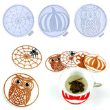 Halloween Coaster Resin Mold DIY Epoxy Mold
