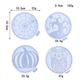 Halloween Coaster Resin Mold DIY Epoxy Mold