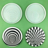 Geometric Spiral Coaster Resin Mold DIY Crafts